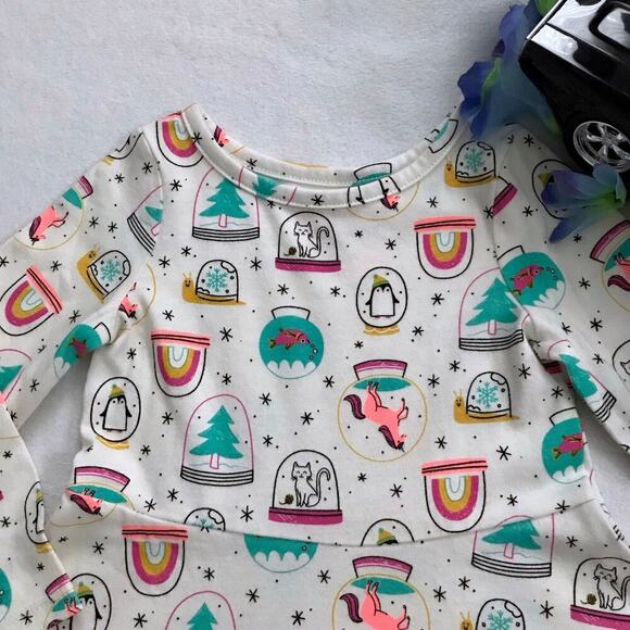Cat & Jack NWT Long Sleeves Dress Girls 2T - Picture 3 of 7